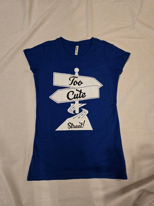 BLUE, WHITE, BLACK TOO CUTE