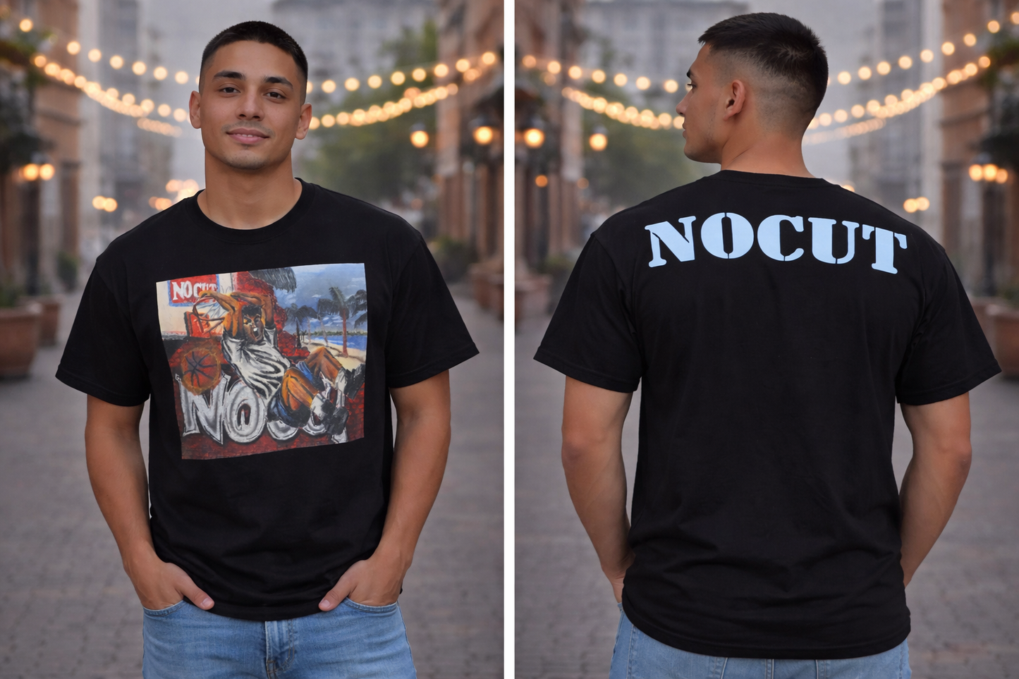 NOCUT Basketball Graphic Tee