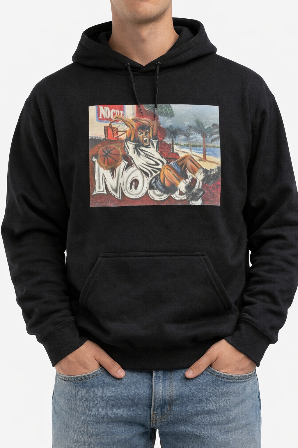 NOCUT BASKETBALL GRAPHIC HOODIE