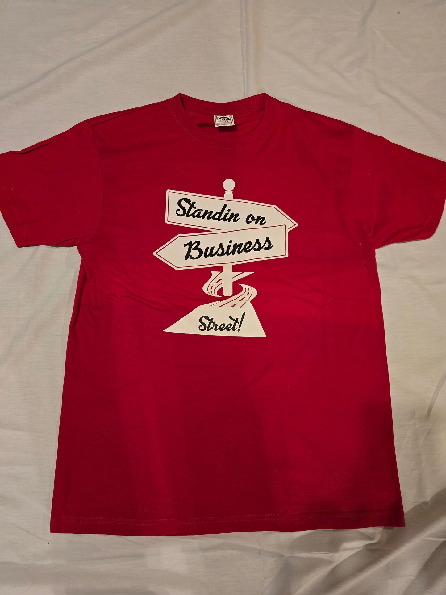 RED, WHITE, BLACK STANDIN