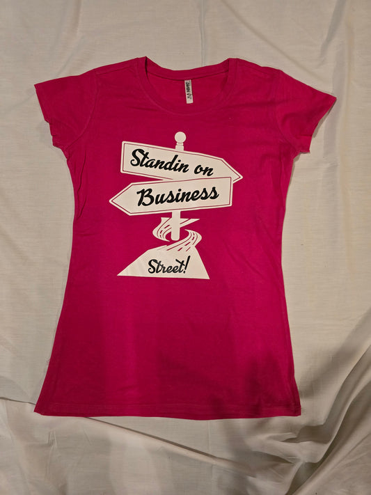 PINK, WHITE, BLACK STANDIN